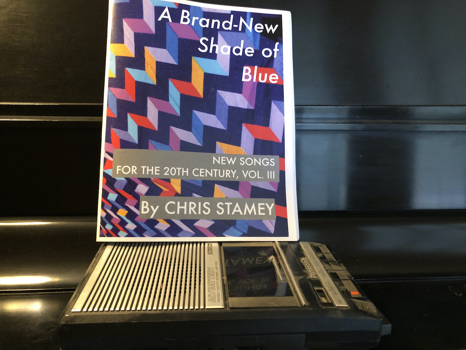 ProductShotABrandNewShadeofBlueMusicBook Magazine