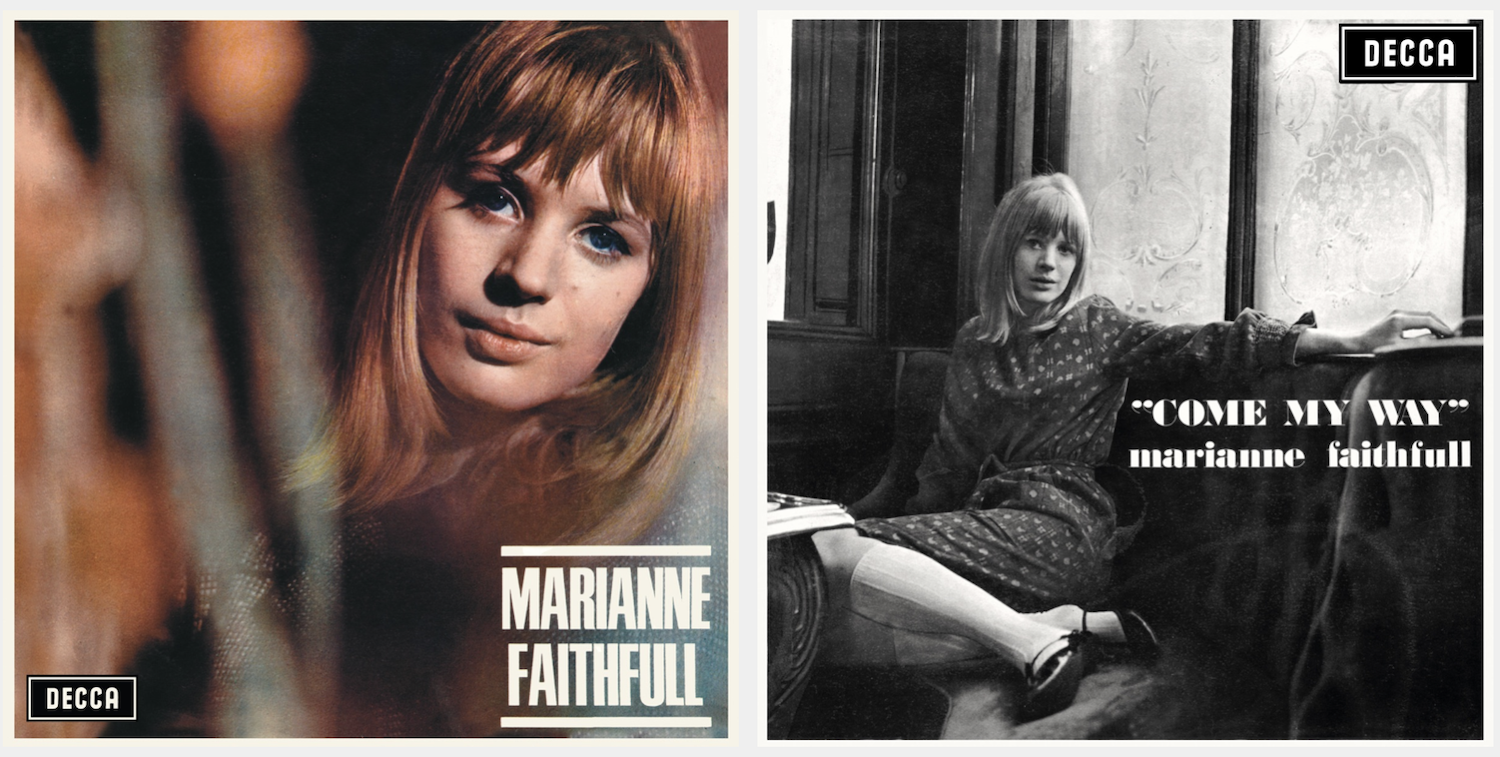 Marianne Faithfull Released Her Self-Titled Debut And Sophomore 