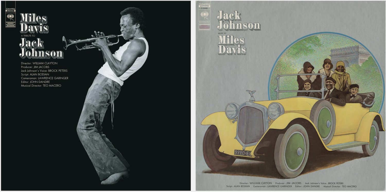 ★ジャケ変更後ＵＳ盤 両面マト１★『ジャック・ジョンソン』Miles Davis ☆ジャケ変更後US盤 両面マト1☆『ジャック・ジョンソン』Miles